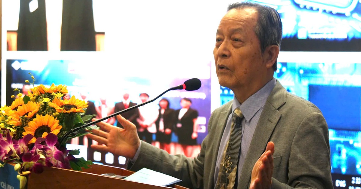 Tôn vinh gương mặt tiêu biểu của TP.HCM 50 năm qua: GS.TS Đặng Lương Mô - nhà tiên phong vi mạch