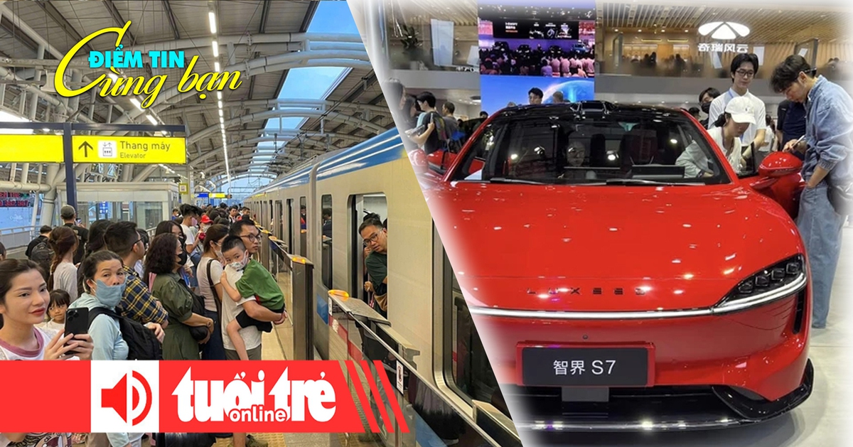 Điểm tin 8h: Đi metro số 1 xem lễ 30-4, người dân cần lưu ý gì? Ô tô Trung Quốc 'đổ bộ' vào VN