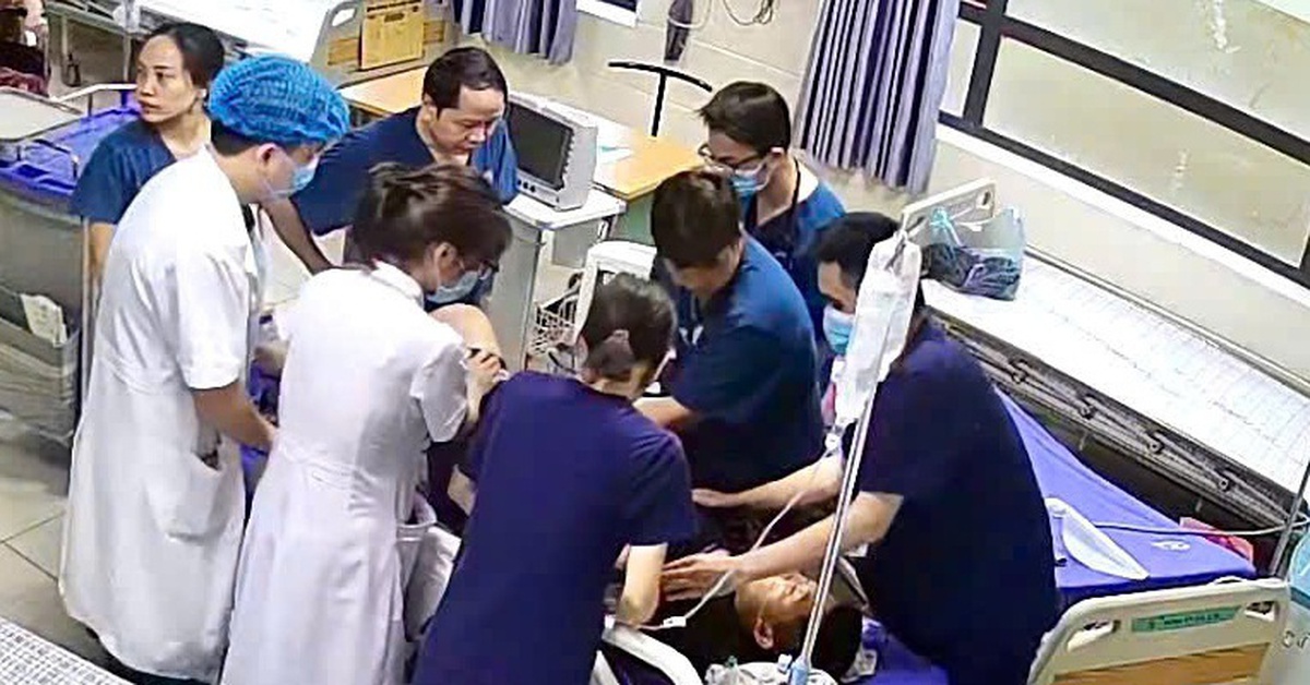 Bệnh nhân 12 tuổi ngừng tim do sốc phản vệ khi tiêm kháng sinh được cấp cứu thành công