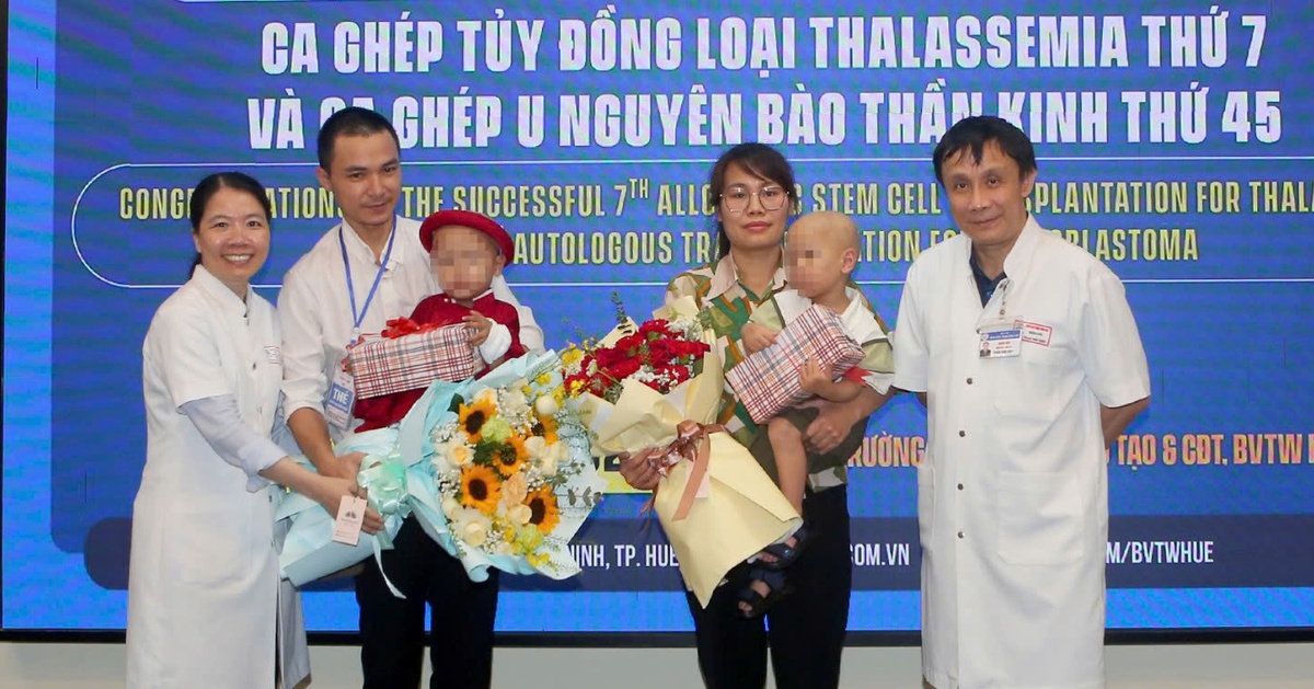 Bé 29 tháng tuổi thoát bệnh tan máu bẩm sinh nhờ ghép tủy đồng loại