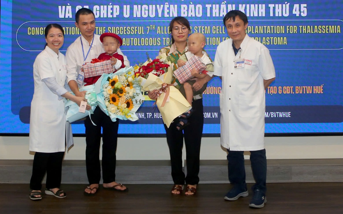 Bé 29 tháng tuổi thoát bệnh tan máu bẩm sinh nhờ ghép tủy đồng loại