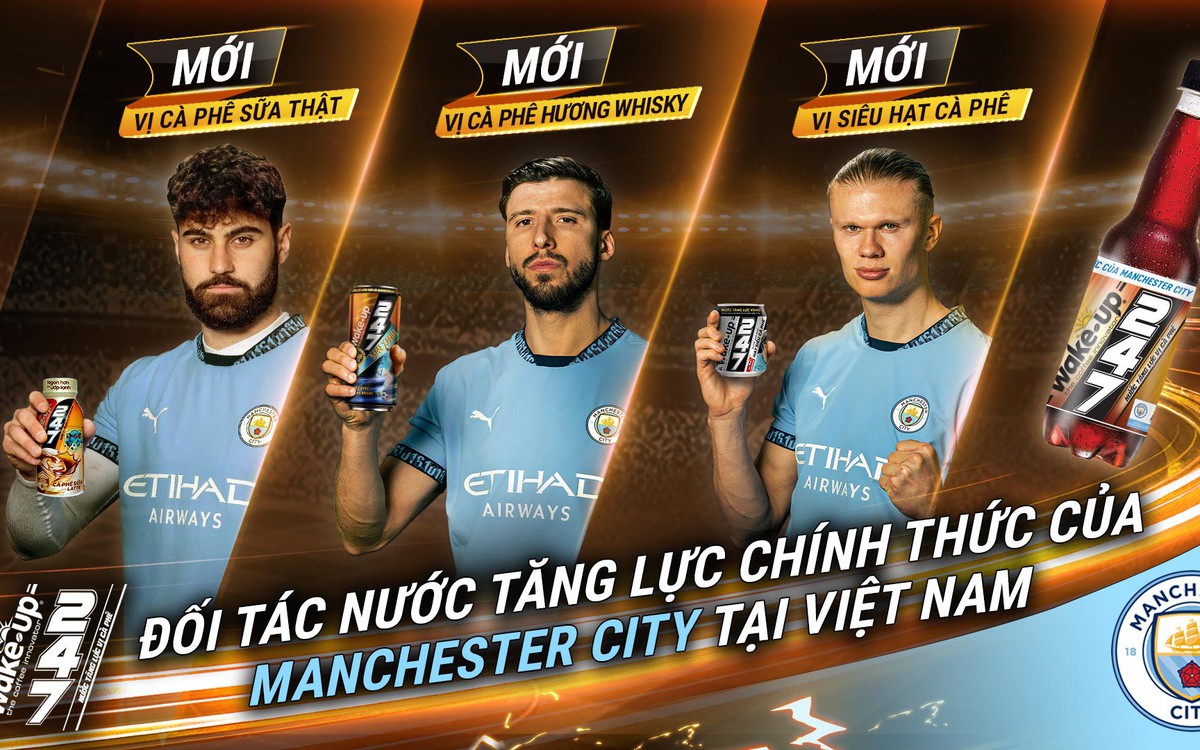 Wake-up 247 hợp tác chiến lược với Manchester City tại Việt Nam