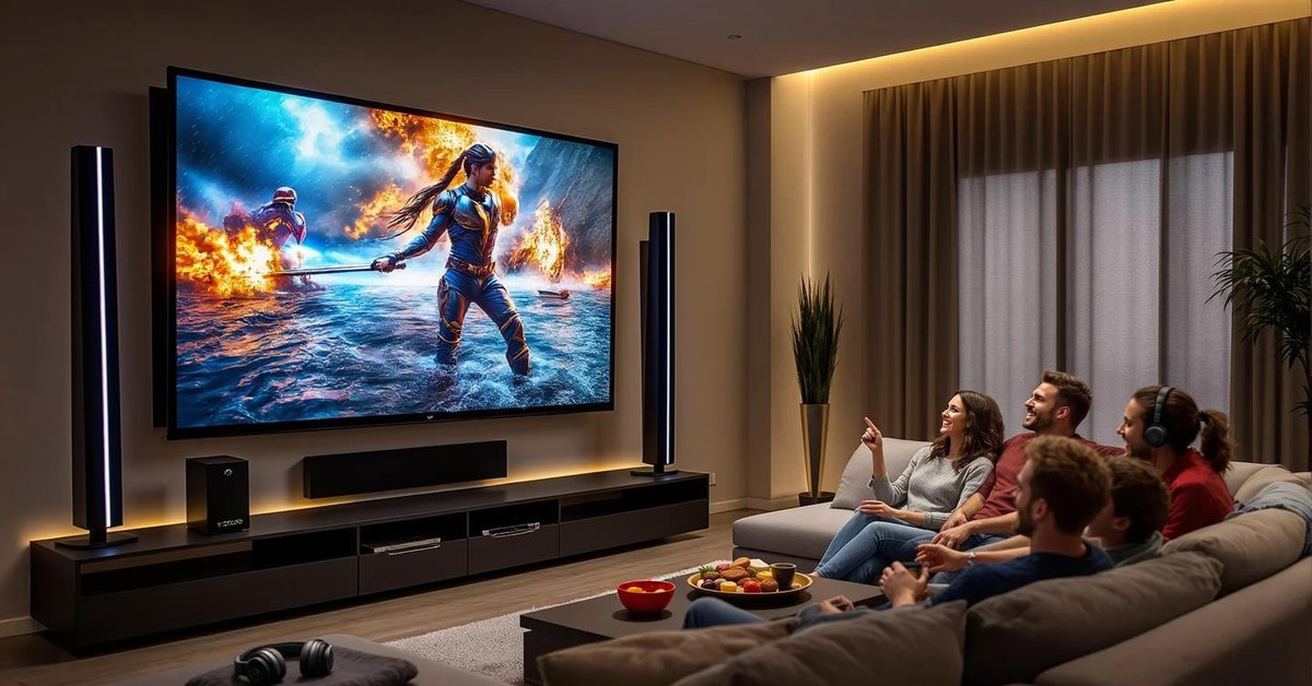 Giải trí tại gia với công nghệ hiện đại