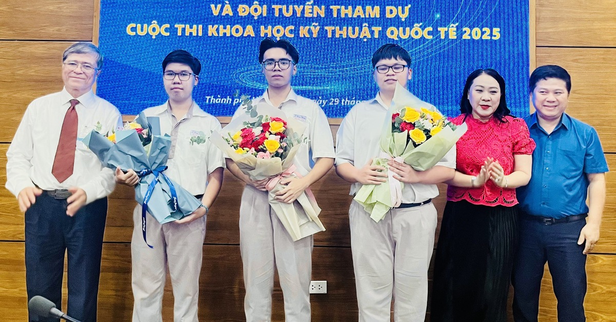 TP.HCM ra quân đội tuyển Olympic toán và khoa học kỹ thuật quốc tế