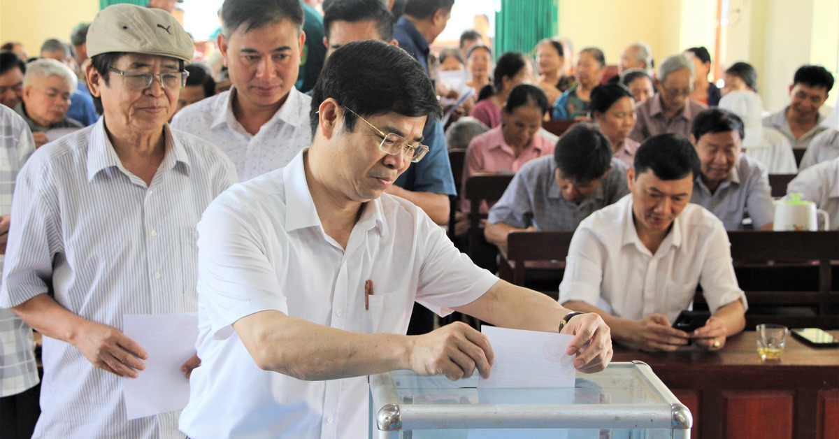 Nghệ An sẽ lấy lại ý kiến cử tri về tên xã mới, không đánh số thứ tự
