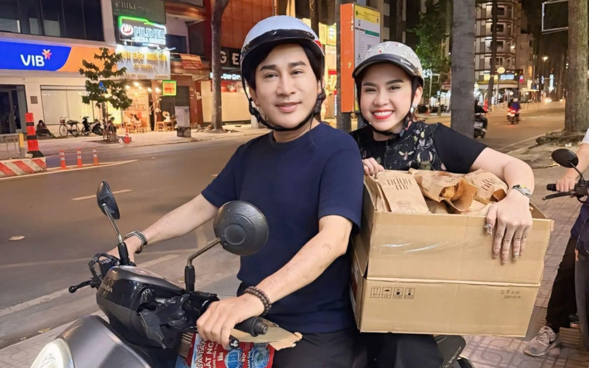 Kim Tử Long chở Bình Tinh tặng bánh mì cho bà con nghèo; Cha tôi, người ở lại gây tranh cãi