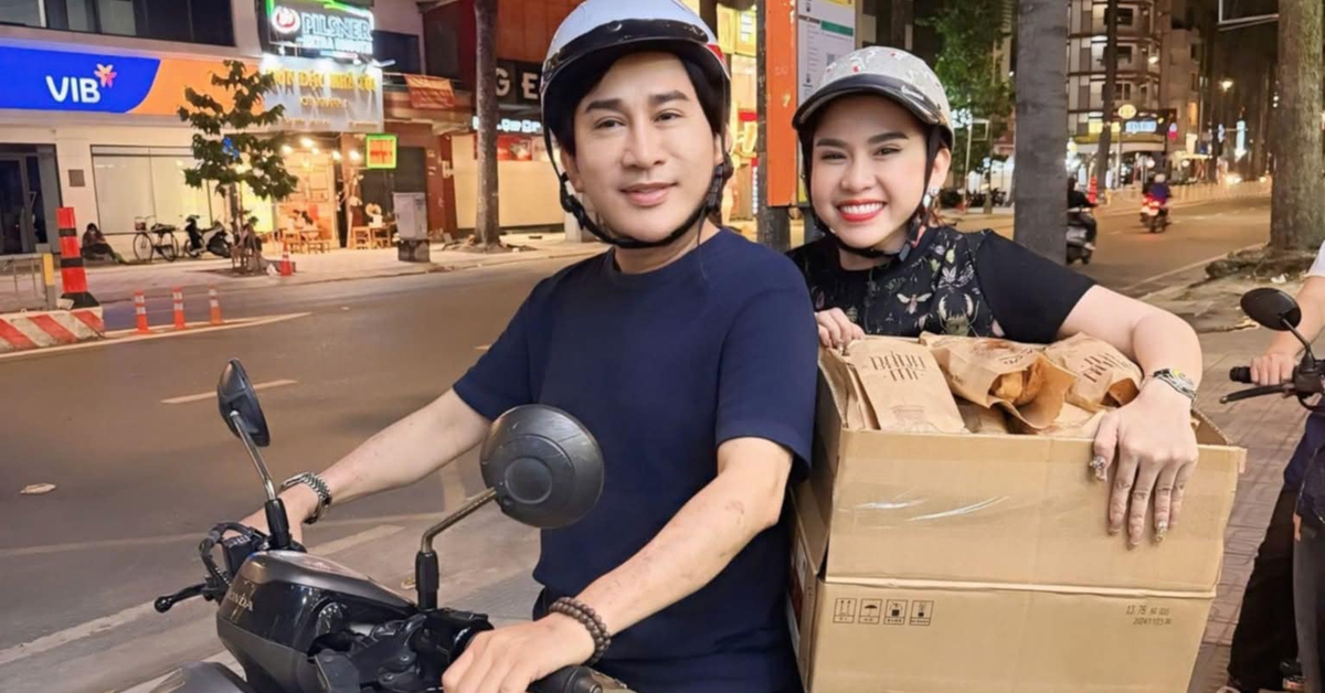 Kim Tử Long chở Bình Tinh tặng bánh mì cho bà con nghèo; Cha tôi, người ở lại gây tranh cãi