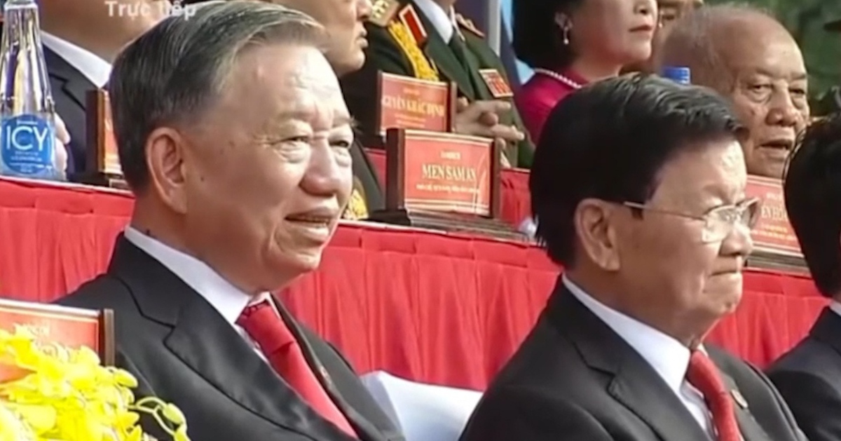Tổng Bí thư Tô Lâm và nhiều lãnh đạo cao cấp dự lễ diễu binh, diễu hành