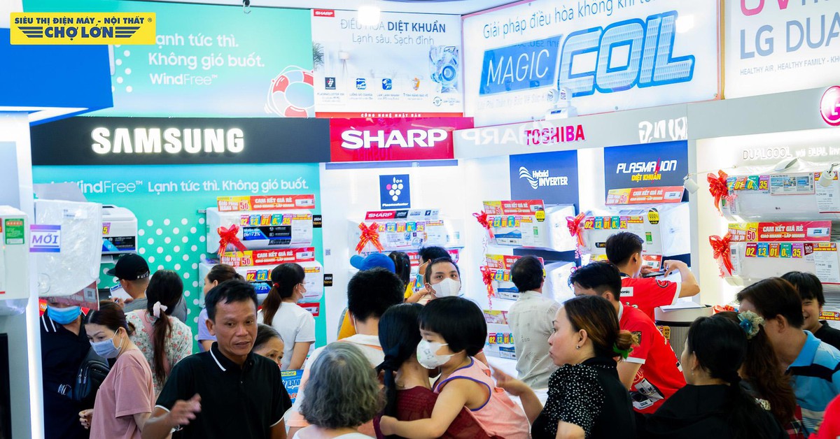 Top 10 máy lạnh 'phải săn sale' tại Điện máy Chợ Lớn