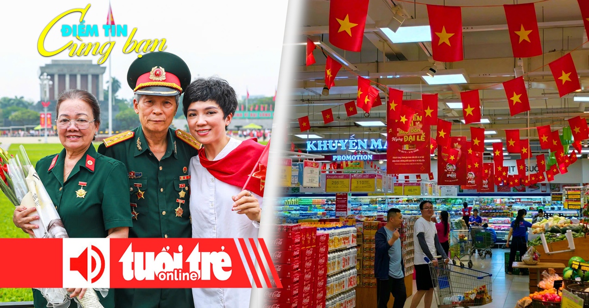 Điểm tin 18h: Thế hệ trẻ tự hào và biết ơn trong hòa bình; Siêu thị đua khuyến mãi mừng đại lễ
