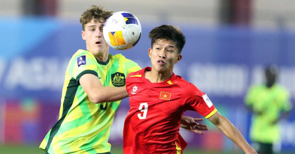 U17 Việt Nam chia điểm với U17 Úc ở trận ra quân Giải U17 châu Á 2025