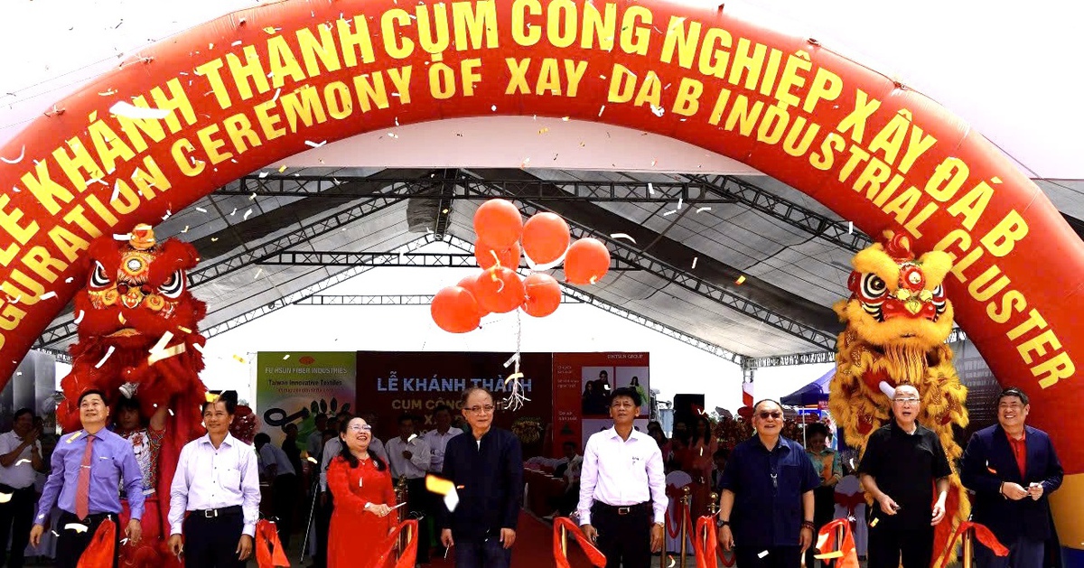 Sóc Trăng khánh thành cụm công nghiệp đầu tiên từ nguồn vốn đầu tư FDI