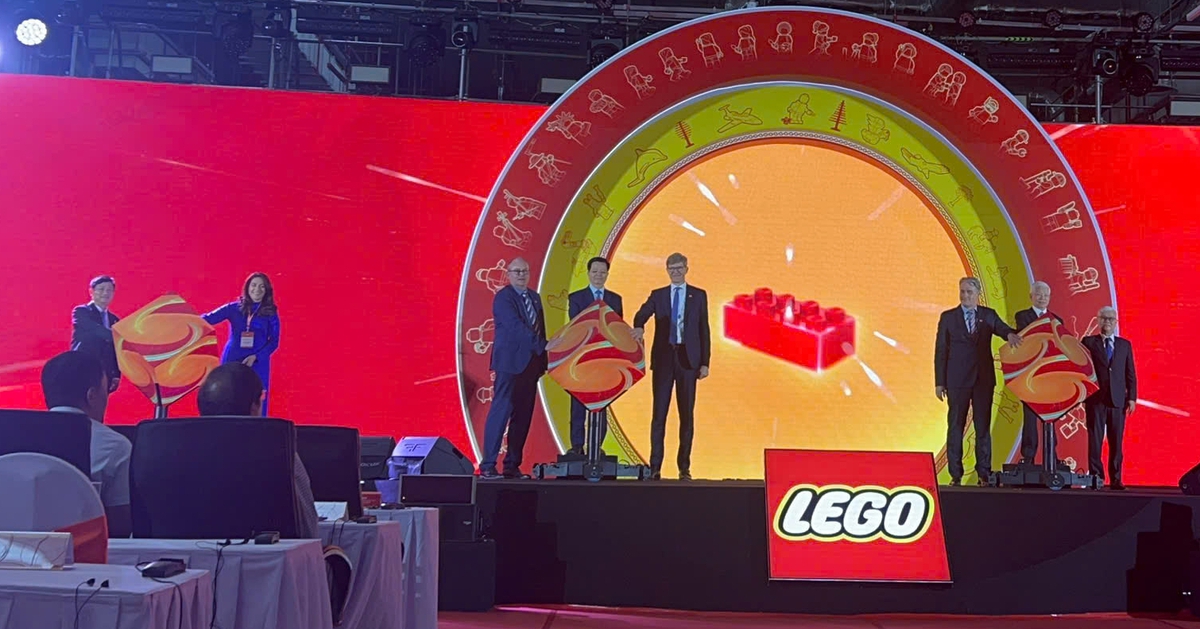 Nhà máy Lego tỉ đô chính thức vận hành ở Bình Dương