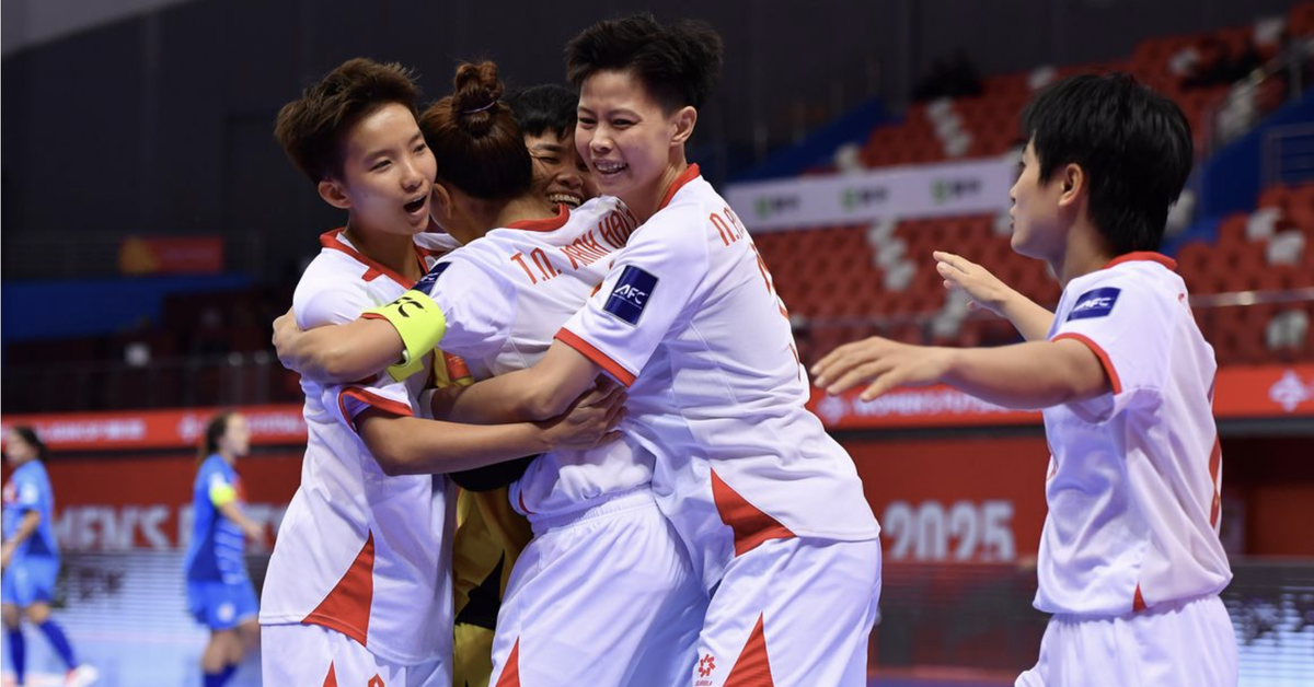 Lịch thi đấu tứ kết Giải futsal nữ châu Á 2025