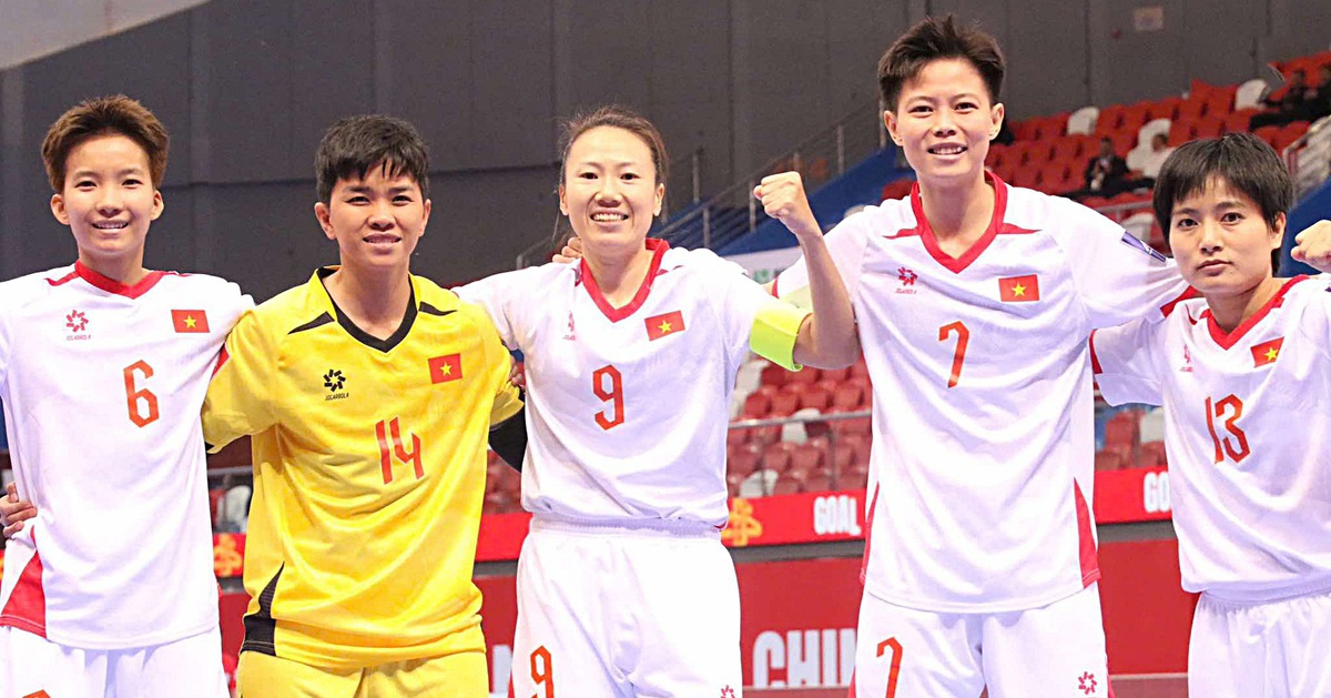Tuyển futsal nữ Việt Nam: Tự tin đối mặt với Nhật Bản