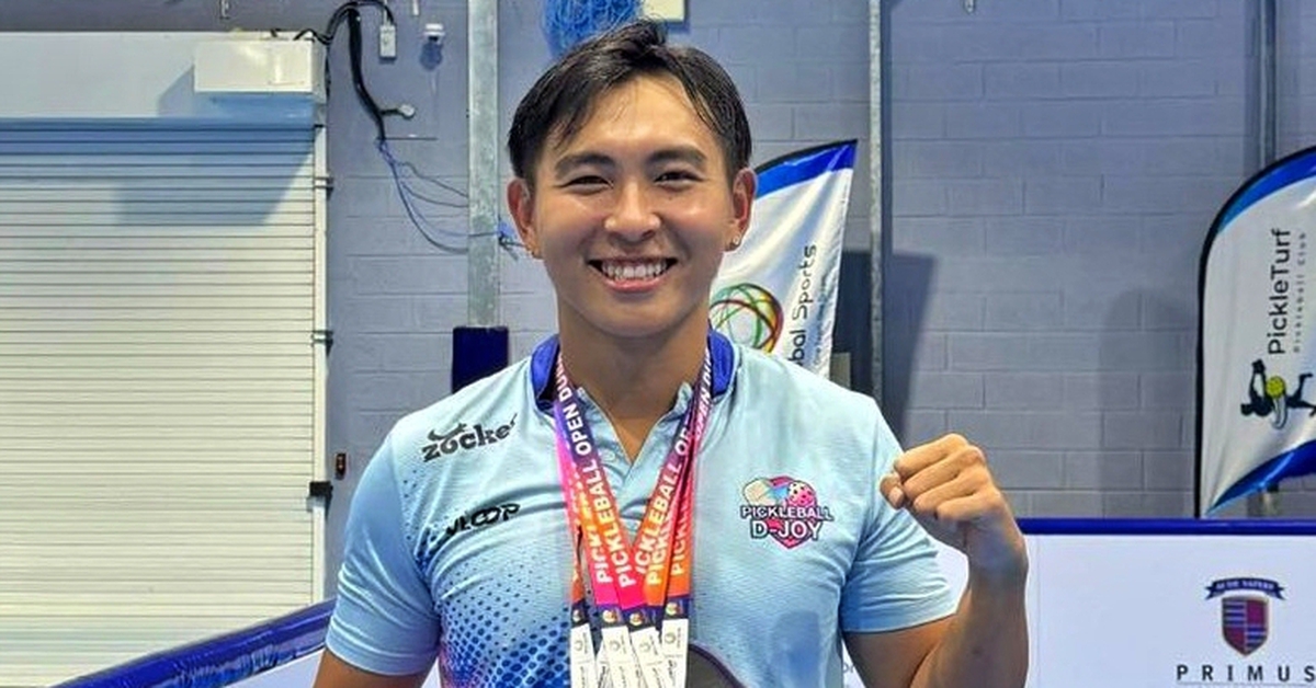 Phúc Huỳnh vô địch pickleball ở Dubai, Lý Hoàng Nam thắng tại Gia Lai