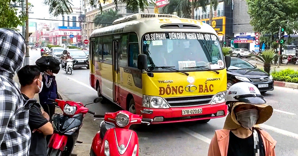 Xe buýt thay mới ở Nghệ An từ năm 2025 sẽ là xe điện