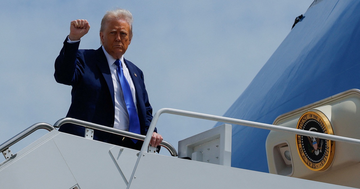Ông Trump bắt đầu chuyến công du đầu tiên trong nhiệm kỳ mới