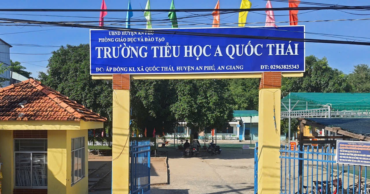 Kỷ luật cảnh cáo hiệu trưởng bị tố sàm sỡ giáo viên ở An Giang