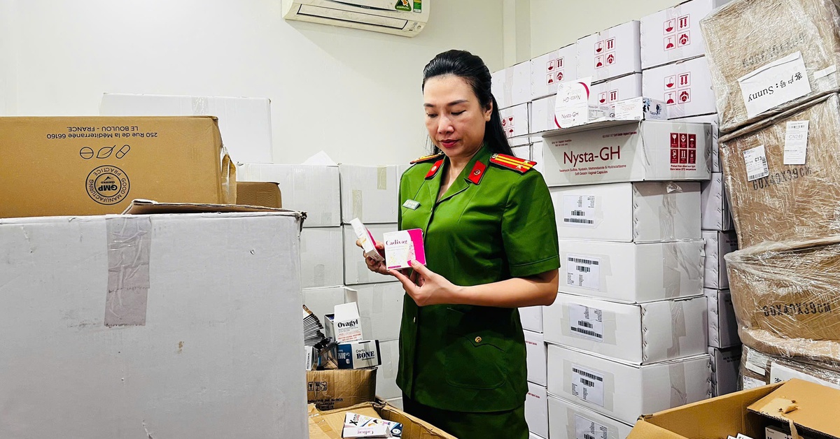 Hình ảnh các loại thực phẩm chức năng giả bị Công an Hà Nội phát hiện, thu giữ