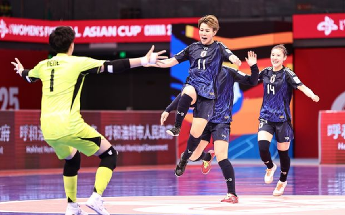 Lịch trực tiếp chung kết Giải futsal nữ châu Á 2025: Nhật Bản đấu Thái Lan