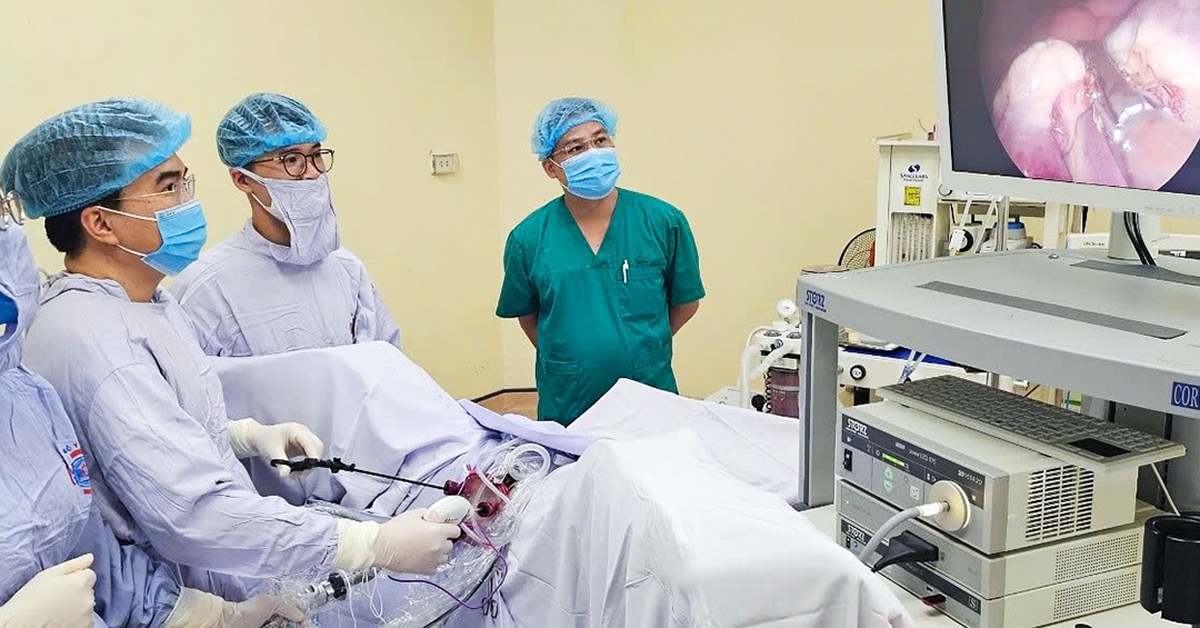 Lần đầu tiên mổ ung thư không để lại sẹo