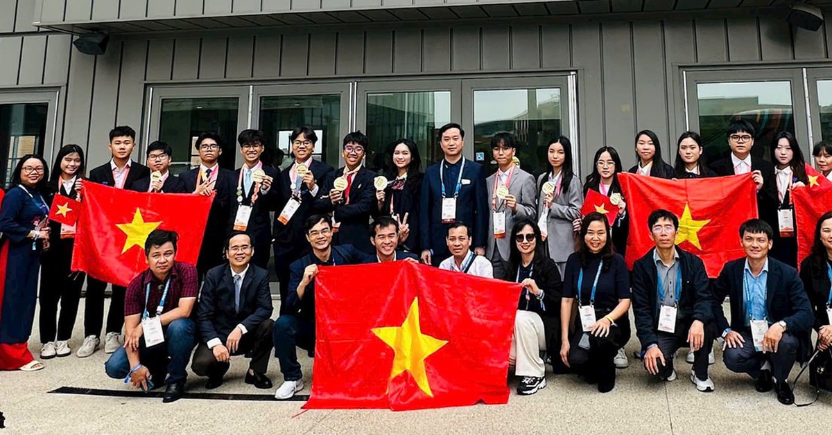 Học sinh Việt Nam giành 6 giải Khoa học kỹ thuật quốc tế