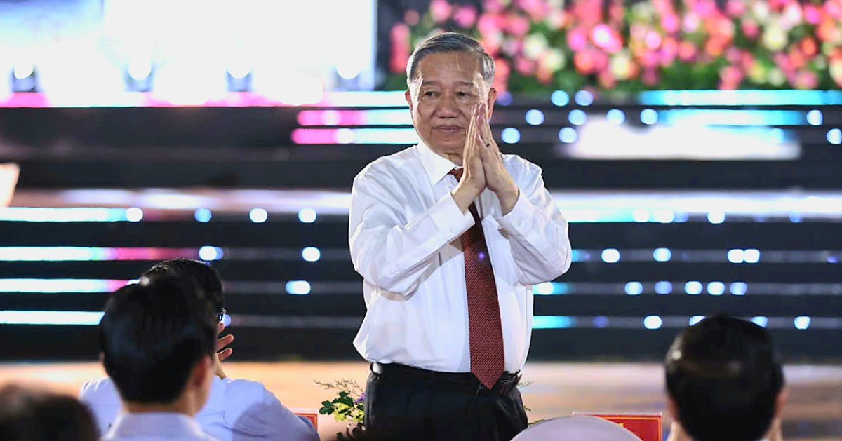 Tổng Bí thư Tô Lâm và lãnh đạo Đảng, Nhà nước dự chương trình nghệ thuật ‘Người là Hồ Chí Minh’