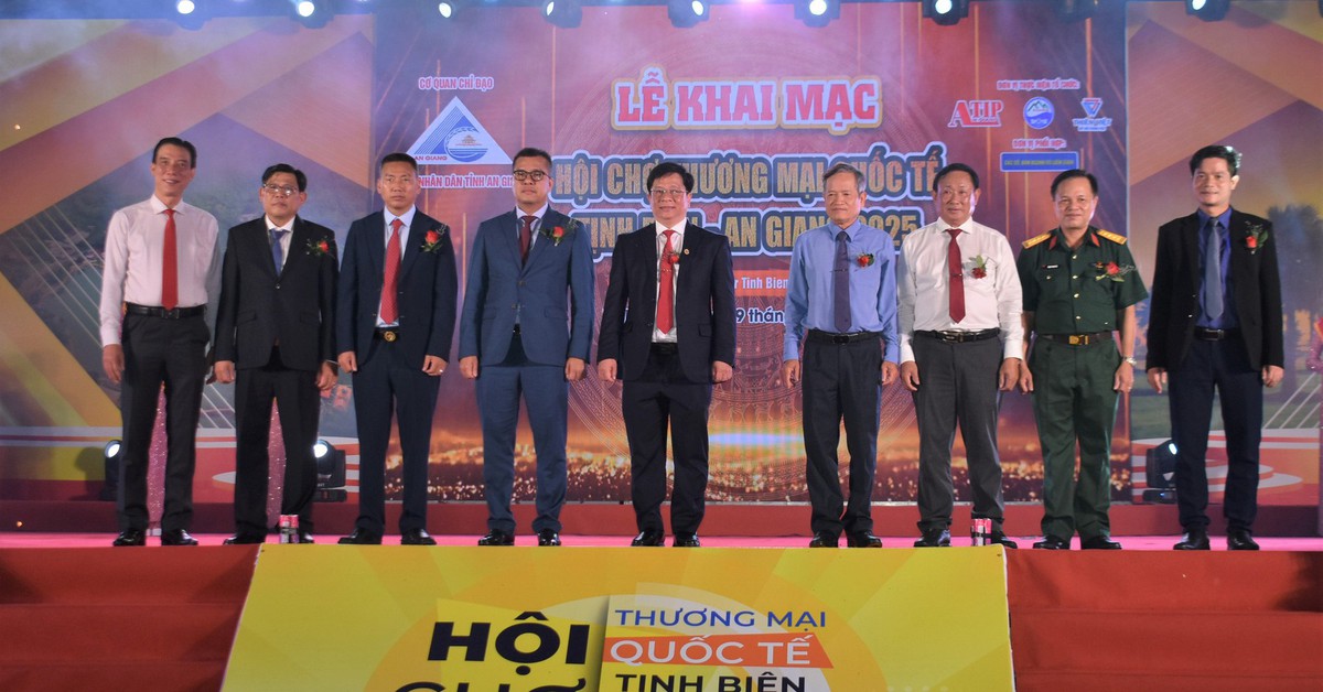 Hội chợ Thương mại quốc tế Tịnh Biên - An Giang có 330 gian hàng