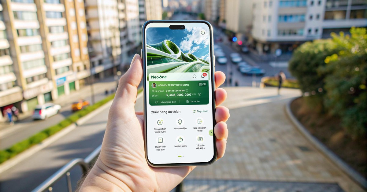 VCBNeo thay đổi toàn diện với thương hiệu và ứng dụng NeoOne