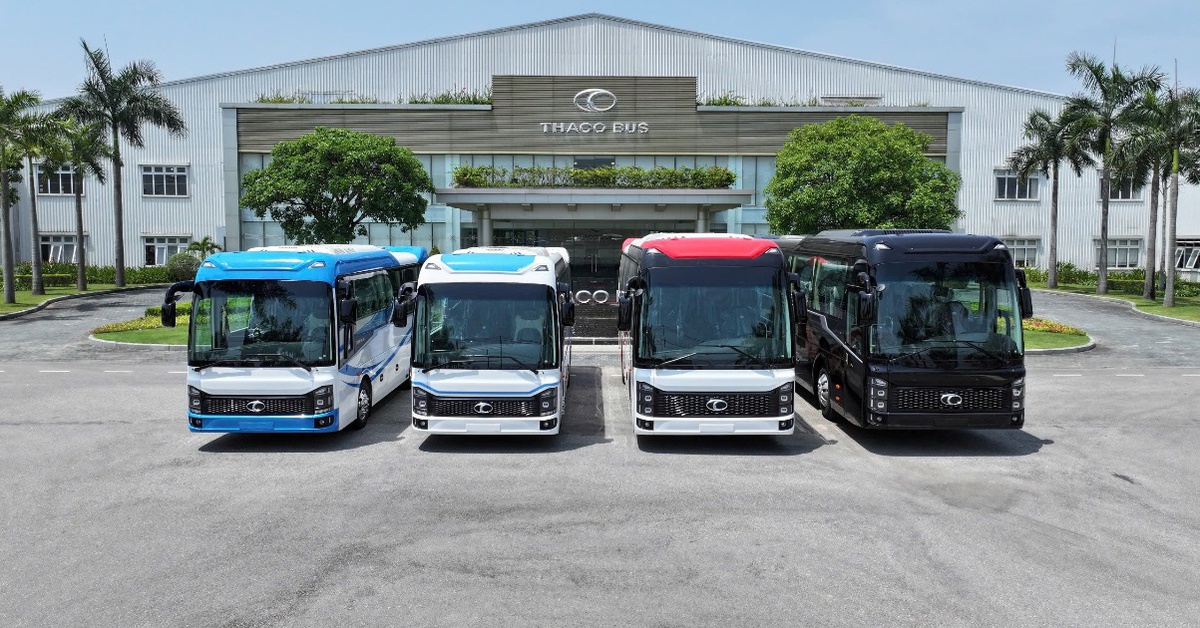 Ra mắt dòng xe bus ghế ngồi cao cấp THACO Cruizer