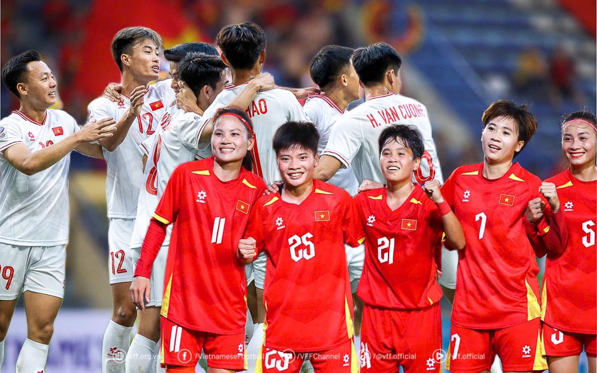Đội tuyển nữ và U22 Việt Nam là hạt giống số 1 tại SEA Games 33