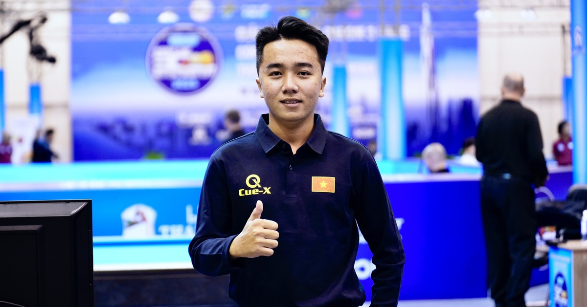 Tay cơ trẻ Việt Nam lại gây sốc khi tiến sâu tại World Cup billiards TP.HCM