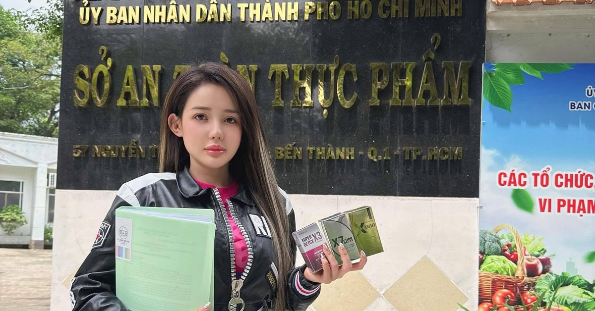 Ngân 98 đến cơ quan chức năng làm việc vụ sản phẩm giảm cân nghi kém chất lượng
