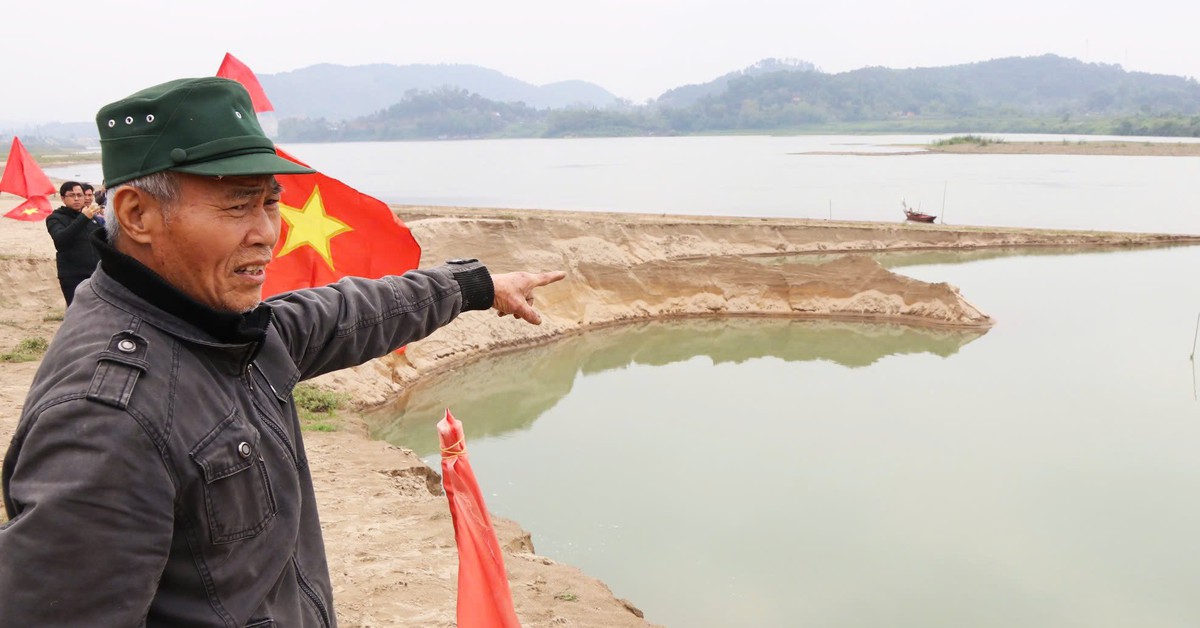 Vụ dân dựng lán tố 'cát tặc': Phạt doanh nghiệp gần 250 triệu đồng