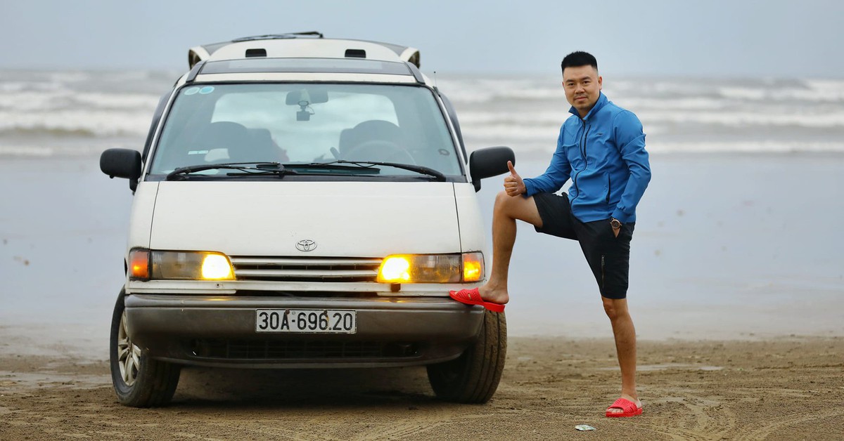 Chủ xe Toyota Previa 1990: ‘Xe 35 tuổi vẫn chạy tốt, leo đồi cát không thua xe 2 cầu’