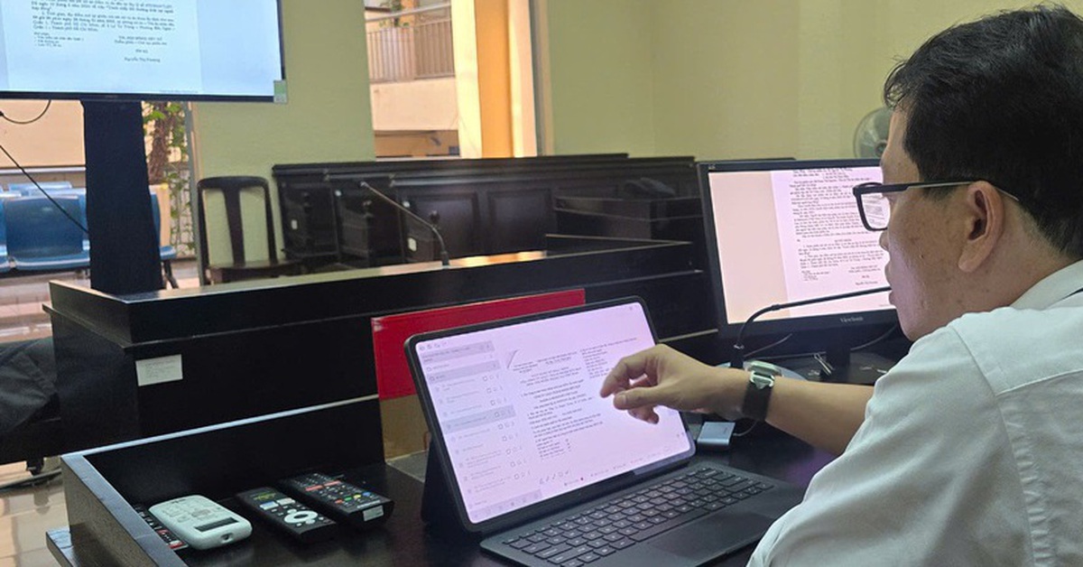 Hệ thống AI 'Made in Tòa án quận 1' có gì?
