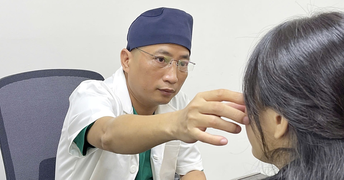 Nữ sinh biến chứng lộ tuyến lệ, ngửa mi dưới, chảy nước mắt vì cắt mắt 'giọt lệ Trung Hoa' ở spa