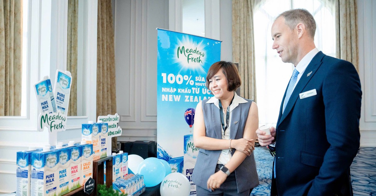 Sữa tươi Meadow Fresh khoác diện mạo mới