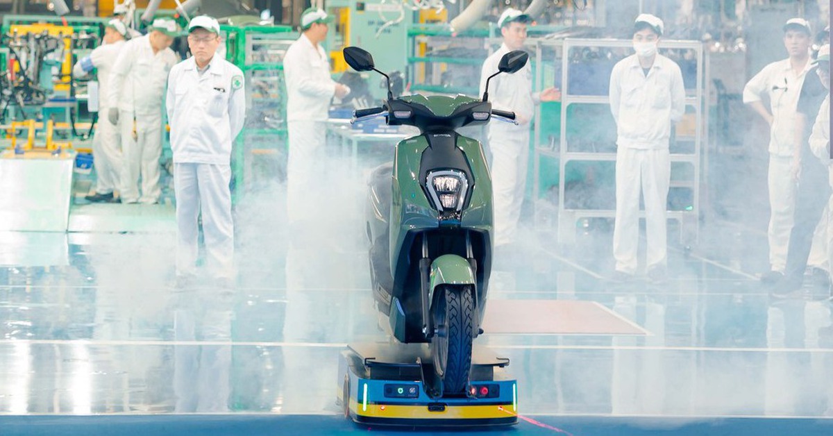 Honda cán mốc sản xuất 500 triệu xe máy toàn cầu