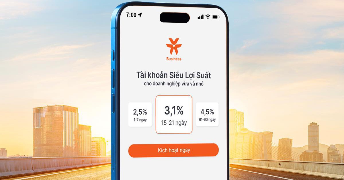 Doanh nghiệp 'Đổi' Vốn Lưu Động Lấy Lợi Nhuận Cao Ngất Ngưởng với Tài Khoản Siêu Lợi Suất của VIB