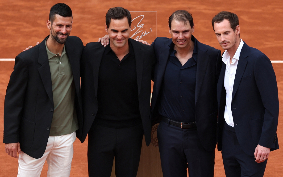 Big Four hội ngộ xúc động trong ngày Nadal chia tay Roland Garros