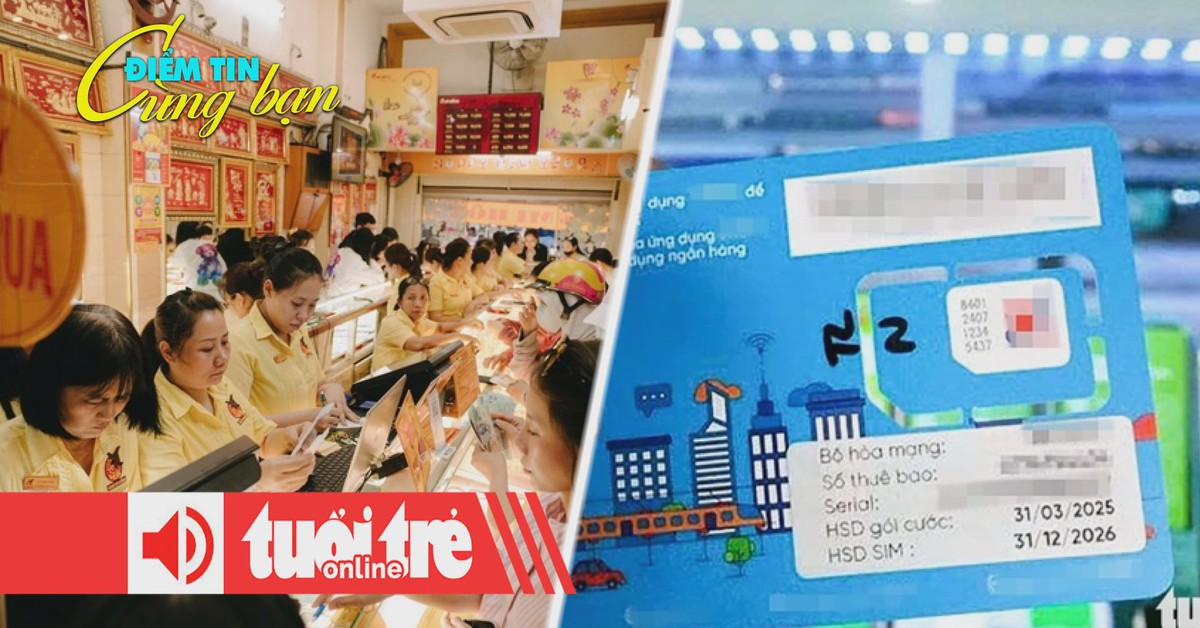 Điểm tin 18h: Mua SIM rác dễ đến không ngờ; Giá vàng miếng SJC chỉ giảm 500.000 đồng/lượng