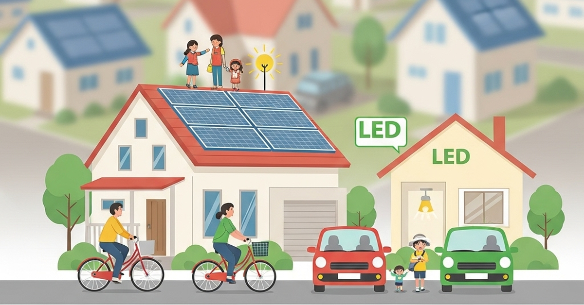 Tiết kiệm năng lượng và nâng cao đời sống với năng lượng tái tạo