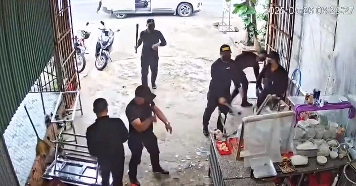 Bắt thêm 5 người mặc đồ đen đập phá quán phở ở Đắk Lắk