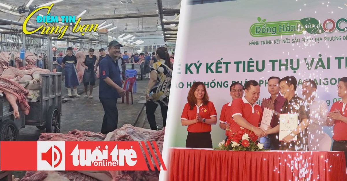 Điểm tin 8h: Giá heo hơi miền Nam 'lên đỉnh'; Vải thiều Lục Ngạn lên kệ siêu thị