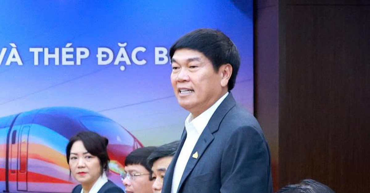 Ông Trần Đình Long trả lời gì trước câu hỏi Hòa Phát có tham gia dự án đường sắt cao tốc không?