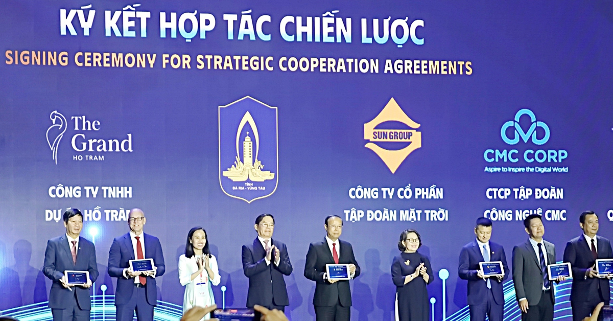 Bà Rịa - Vũng Tàu hợp tác chiến lược với Vingroup, Sun Group