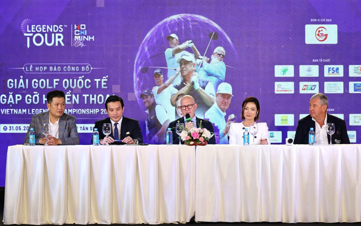 Ra mắt giải golf Viet Nam Legends Championship 2025