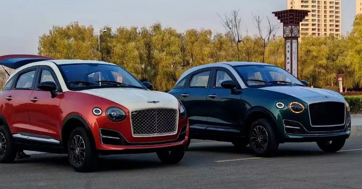 Ô tô điện mini Trung Quốc nhái Bentley, giá tương đương Honda SH, tốc độ chỉ ngang xe học sinh